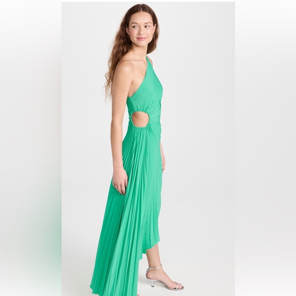 A.L.C.
Delfina Pleated One-Shoulder Gown - Picture 9 of 9